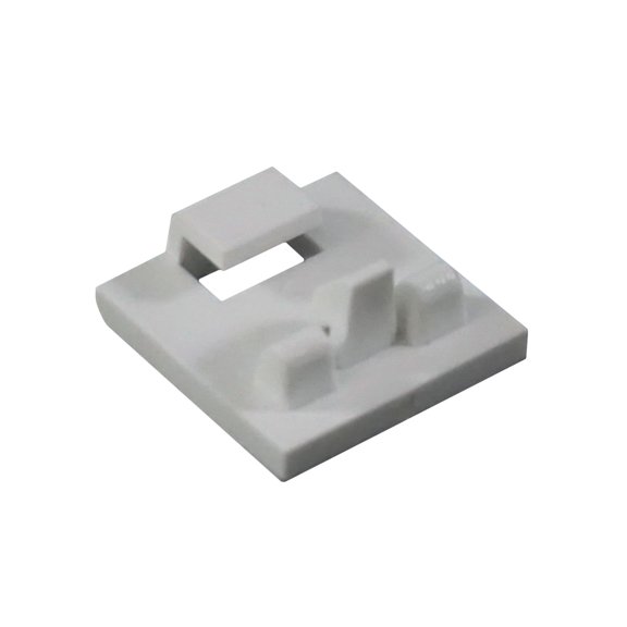 WRS 1/2" Nylon Snap-In Face Guide - White