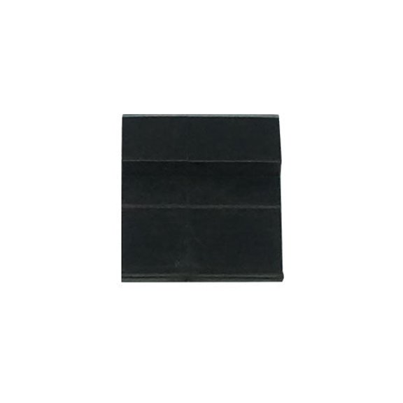 WRS 1-23/32" Sliding Window Lock Keeper - Black