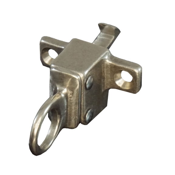 WRS 1.281" Pole Operated Spring Catch - White Bronze