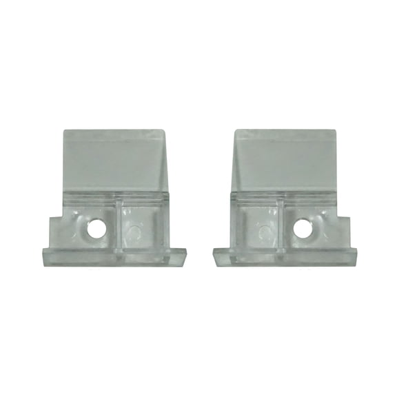 WRS 1-3/8" Left & Right Hand Vent Clip/Sash Guide Set - Clear