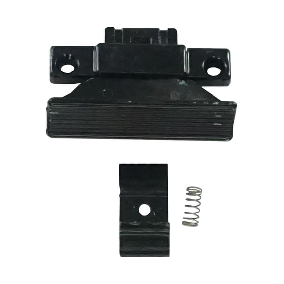 WRS 1-7/8" Die Cast Slider Latch Lock & Keeper - Black