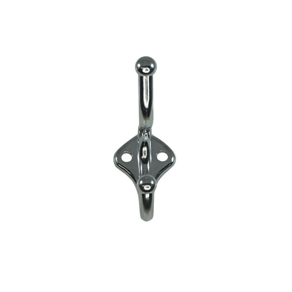 WRS 1-9/16" Two Prong Hook - Chrome