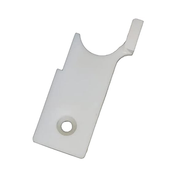 WRS 2-1/2" White Sash Guide - Right Hand