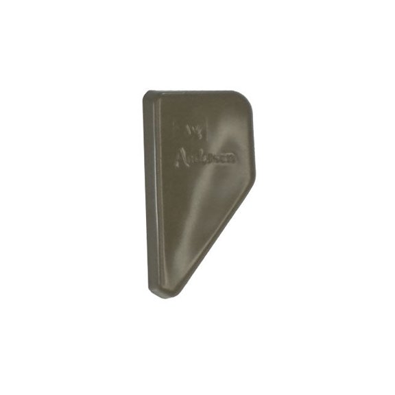 WRS 2-1/8" Andersen Right Hand Sliding Window Lock Handle- Stone
