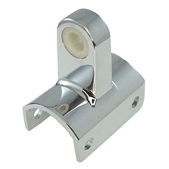 WRS 2-3/8" Top Hinge for Steel Pilasters - Chrome