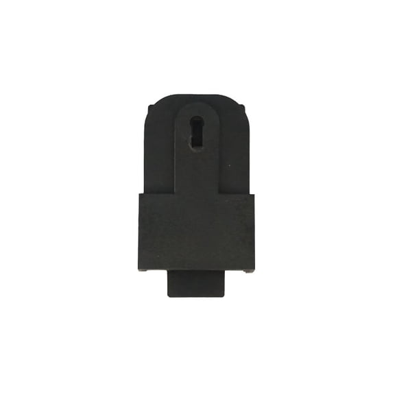 WRS 2-7/8" Reversible Keyed Tilt Latch- Black