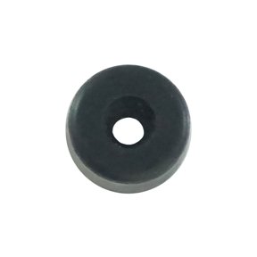 WRS 23/32" Round Rubber Bumper for Sash Stops - Black