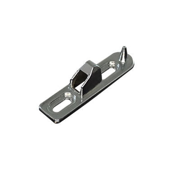 WRS 3-1/16" Sliding Glass Door Keeper - Chrome