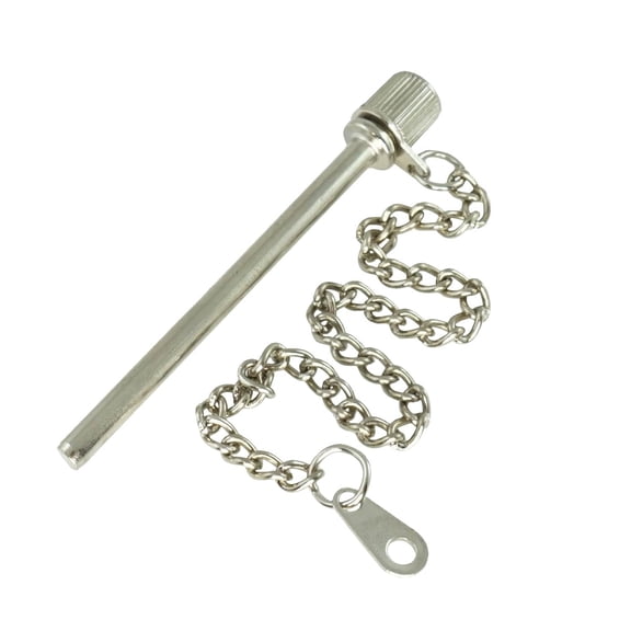 WRS 3" Patio Door Security Night Lock Pin - Metal