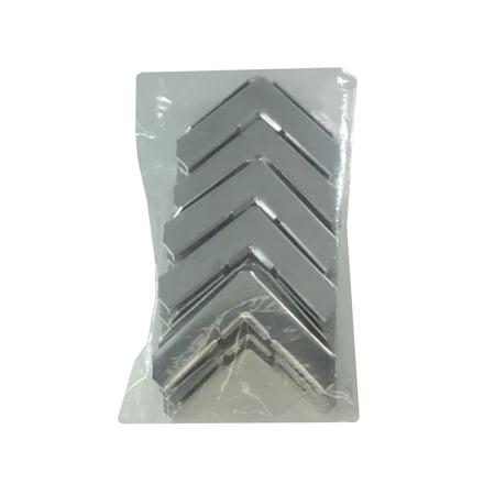 WRS 3/8" Stamped Inside Miter Corner Key - 25 Pack