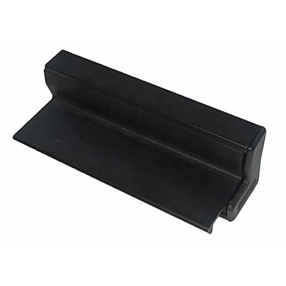 WRS 4" Surface Mounted Sliding Window Lock - Black (Anodized)