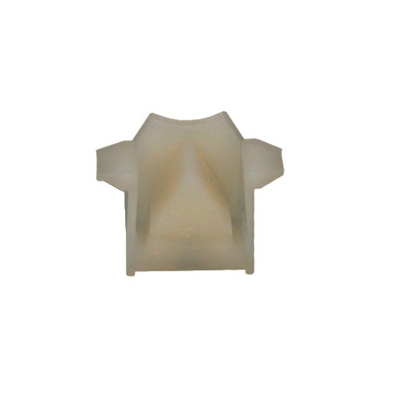WRS 5/8" Pivot Lock Shoe Tamper Lock - White Nylon