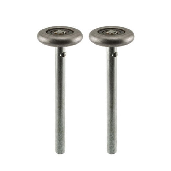 WRS 6-13/16" Heavy Duty Steel Short Stem Garage Door Roller - 2 Pack