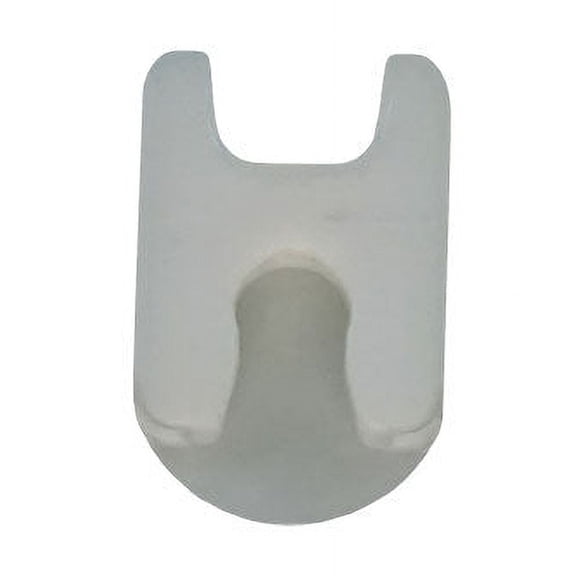 WRS Monarch 1" Bi-Fold Door Cap - White Plastic