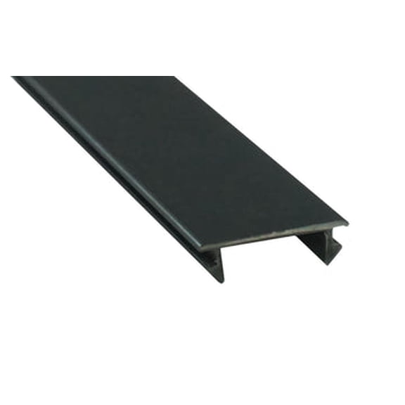 WRS Black Window Header Vinyl -*Priced & Sold per 6 Ft Stick*