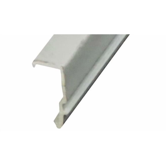 WRS Capitol White Snap-In Vinyl Rigid Glazing Bead - 6 Ft Stick (Priced & Sold p