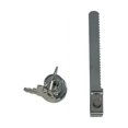 thumbnail image 1 of WRS Chrome Sliding Glass Door Lock - Keyed Alike, 1 of 4