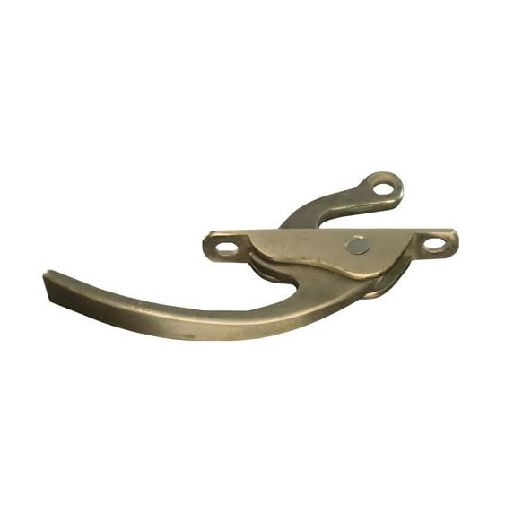 WRS Countersunk 2 Point Lower Casement Locking Handle - White Bronze