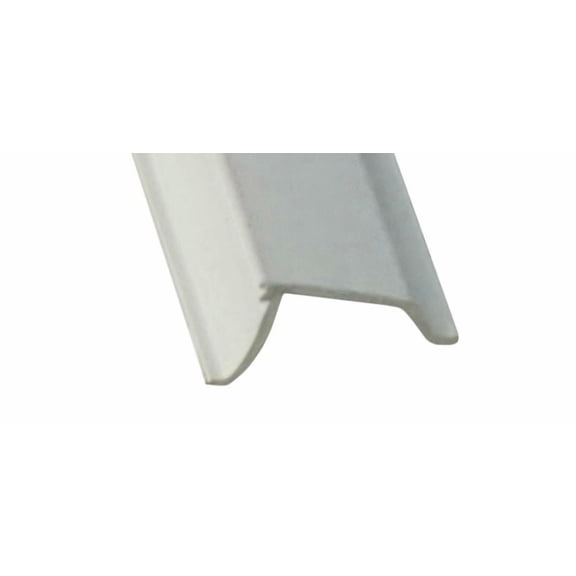 WRS Crossly White Snap-In Rigid Glazing Bead - 6 Ft Stick (Priced & Sold per 6 F