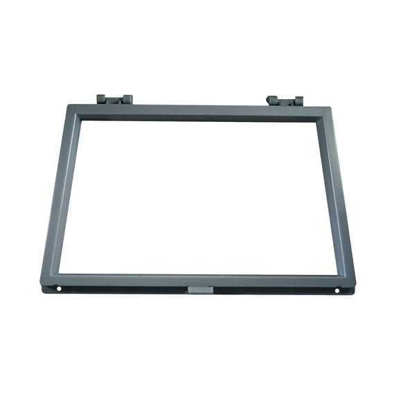 WRS Hinged Plastic Screen Door Wicket - Grey