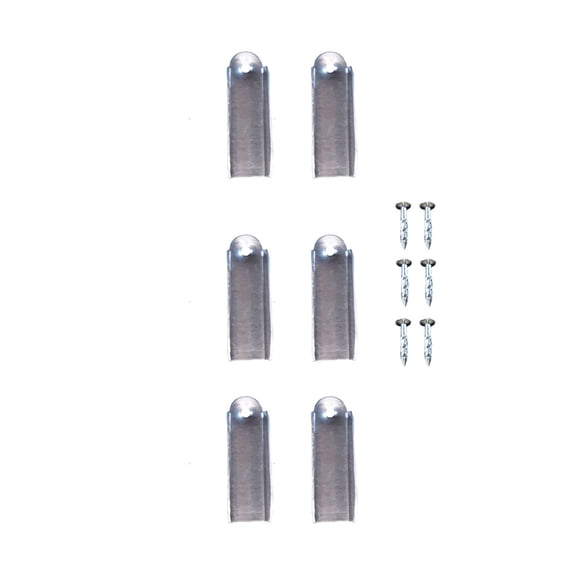 WRS Screen Hangers - Mill Finish (3 Pairs per Pack)