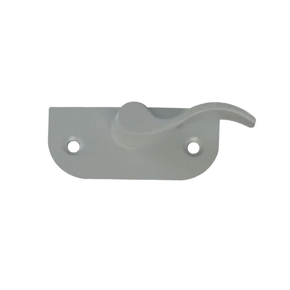 WRS Truth 1-5/8" Flange Mounted Check Rail Sweep Lock - White