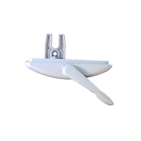 WRS Truth Hardware Maxim Short Multi-Point Lock, White - With Gasket, Non Handed