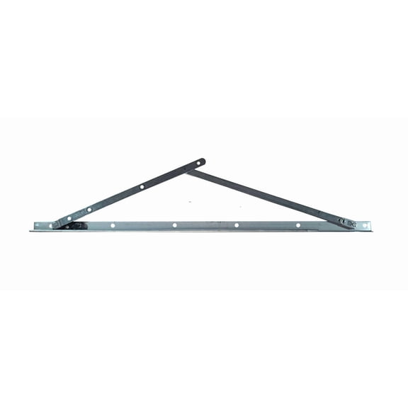 WRS Truth Hardware Right Hand Concealed Awning Hinge - 10" Stainless Steel
