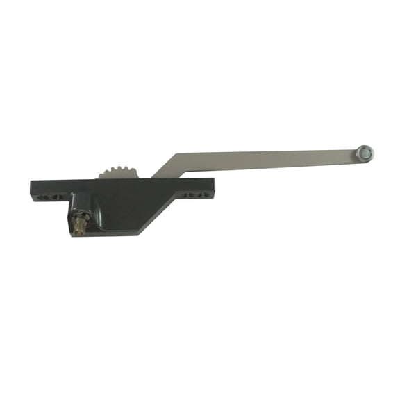WRS Truth Hardware Left Hand, 7-1/2" Front Mounted Single Arm Operator - Chestnu