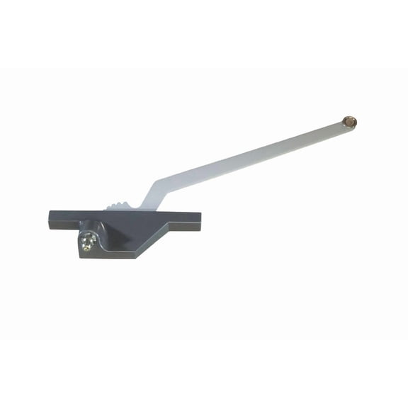 WRS Truth Left Hand 9-1/2" Single Arm Operator, Rear Mount - Chestnut Bronze