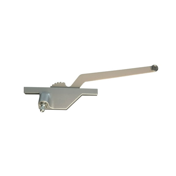 WRS Truth Left Hand Rear Mounted Single Arm Casement Operator, 9-1/2" Arm - Alum