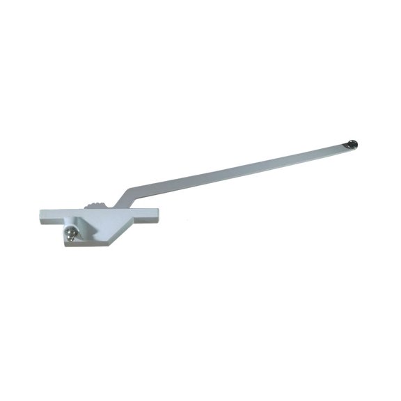 WRS Truth Left Hand Single Arm Casement Operator 13-1/2" Arm, Rear Mount - White