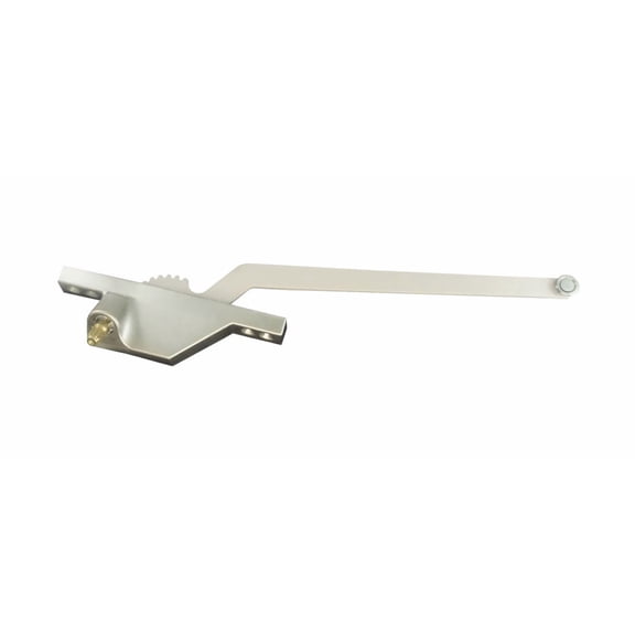 WRS Truth Left Hand, Single Arm Casement Operator, 9-1/2" Front Mount - Brushed
