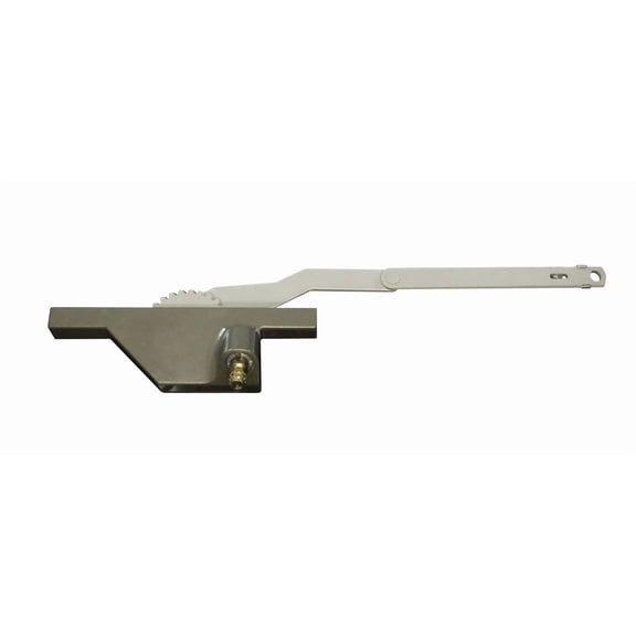 WRS Truth Right Hand Dyad Awning Casement Operator - Clay (No Offset, Clip Under