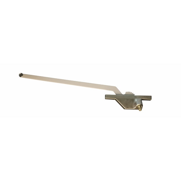 WRS Truth Right Hand Rear Mounted Single Arm Casement Operator, 13-1/2" Arm - Brushed Nickel