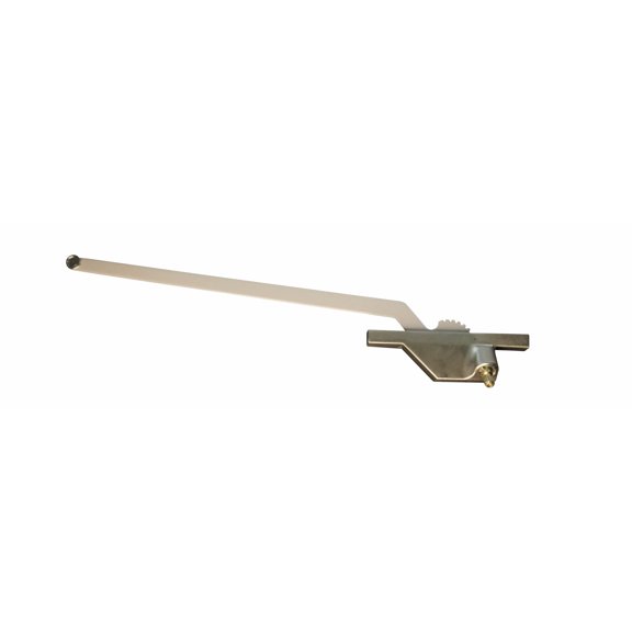 WRS Truth Right Hand Rear Mounted Single Arm Casement Operator, 13-1/2" Arm - Brushed Nickel