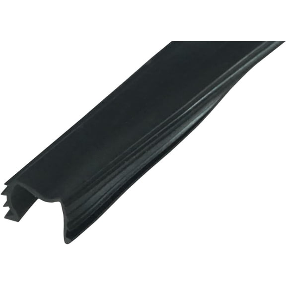 WRS Weather Stripping Glazing Channel for 1/2" Glass - 50 Ft Roll
