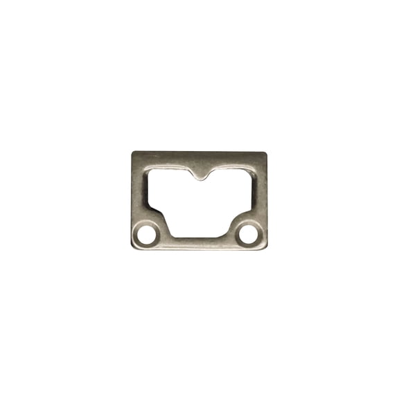 WRS White Bronze Sweep Lock Keeper - 1-1/8"