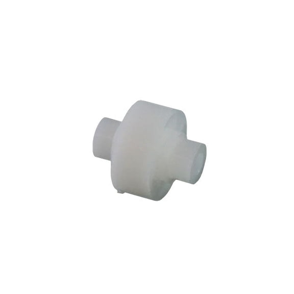 WRS White Nylon Roller Wheel - 1/2"