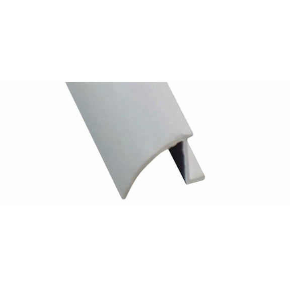 WRS White Snap-In Vinyl Rigid Glazing Bead - 6 Ft Stick