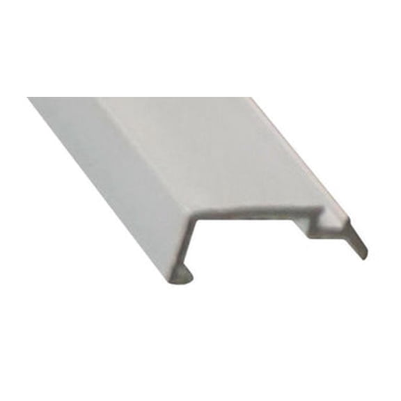 WRS White Snap-In Vinyl Rigid Glazing Bead - 6 Ft Stick