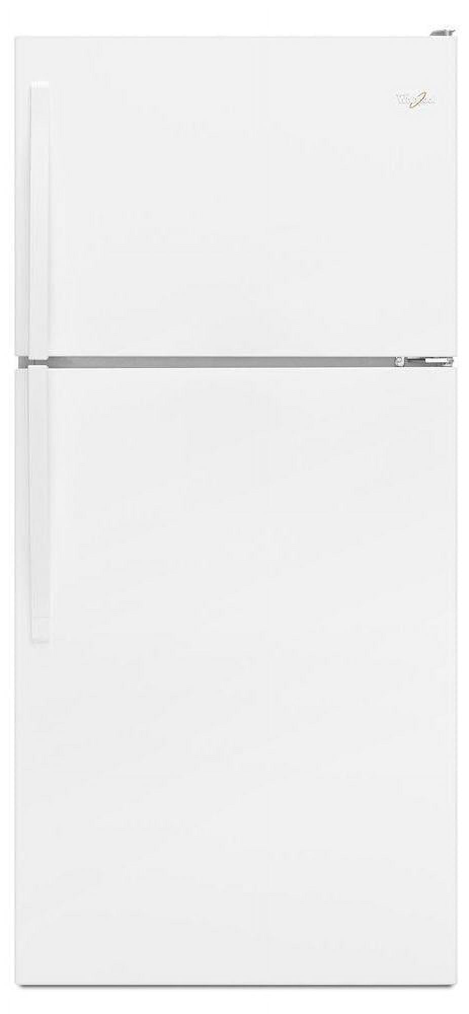 WRT318FMDW 30 Wide 18.2 Cu. Ft. TopFreezer Refrigerator with Factory Installed IceMaker