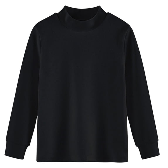 WRTFVZA Boys Base Layer Shirt, Thermal Long Sleeve Top, Soft Comfortable Undershirt for All Season Wear