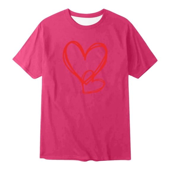 WRTFVZA Boys T-Shirts Round Neck Short-Sleeve T-Shirt Everyday Pullover Tops Shirts for Teen Kids