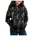 thumbnail image 1 of WRTFVZA Child Toddler Boys Girls Halloween Long Sleeve Letter Prints Warm Hoodie Pullover Tops Kids Sweat With Pumpkin Print Clothes, 1 of 2