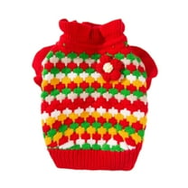 WRTFVZA Dog Christmas Sweaters,Large Girl Dog Clothes,Dog Outfits for Medium Dogs Cozy Dogs Jacket Puppy Winter Coats Pet Clothes for Small Medium Large Dogs Cats Boy or Girl