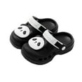 thumbnail image 1 of WRTFVZA Girls Boys Clogs Slip On Lightweight Water Sandals for Kids Beach Pool Shower Outdoor Play 1.5-2 Years #Black, 1 of 5