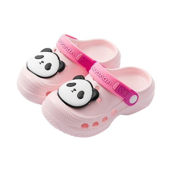 WRTFVZA Kids Girls Boys Water Shoes Size 4.5-5 Years Kids Beach Pool Clogs Lightweight Water Sandals On Garden Shoes for Boys and Girls #Pink1