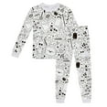 thumbnail image 1 of WRTFVZA Kid Colorable Pajamas for Kids Hand Painted Homewear Set Colouring Pajama Sets for Boy and Girl Can Play With and Wear, 1 of 4