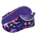 thumbnail image 1 of WRTFVZA Kids Water Shoes Boys Girls Barefoot Quick Dry Socks for Beach 8-9 years #Dark Purple, 1 of 5